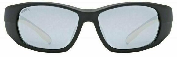 Cycling Glasses UVEX Sportstyle 514 Black Mat/Mirror Silver Cycling Glasses - 2