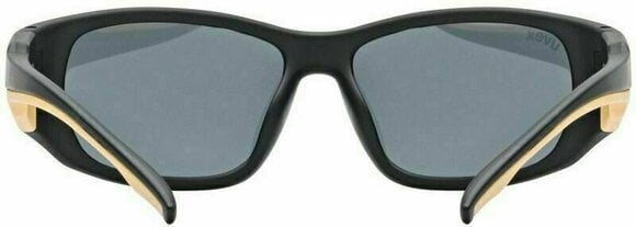 Fahrradbrille UVEX Sportstyle 514 Black Mat/Mirror Silver Fahrradbrille - 4