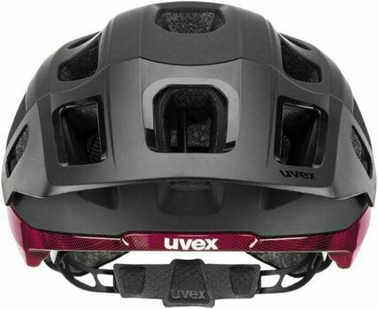 Cyklistická helma UVEX React Mips Black/Ruby Red Matt 52-56 Cyklistická helma - 2