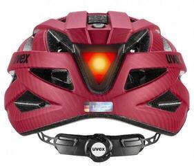 Cykelhjelm UVEX City I-VO Ruby Red Matt 56-60 Cykelhjelm - 3