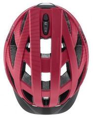 Cykelhjelm UVEX City I-VO Ruby Red Matt 56-60 Cykelhjelm - 4