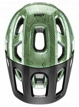 Bike Helmet UVEX React Jr. Moss Green 52-56 Bike Helmet - 4