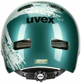 Dětská cyklistická helma UVEX Kid 3 Teal/Silver 55-58 Dětská cyklistická helma - 3