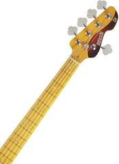 5-saitiger E-Bass, 5-Saiter E-Bass Markbass MB GV 5 Gloxy Passive 3-Tone Sunburst 5-saitiger E-Bass, 5-Saiter E-Bass - 3