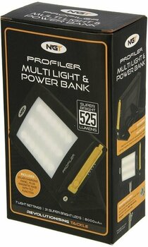 Fiskelygte / pandelampe NGT Light Profiler 21 LED Light Solar - 3