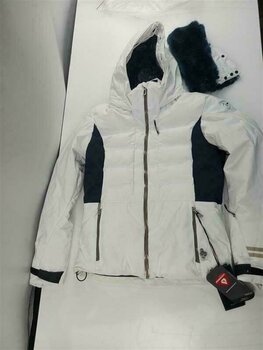 Skidjacka Rossignol Depart Womens Ski Jacket White L (Skadad) - 2