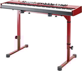 Opvouwbare keyboardstandaard Konig & Meyer 18810 Omega Opvouwbare keyboardstandaard Ruby Red - 1