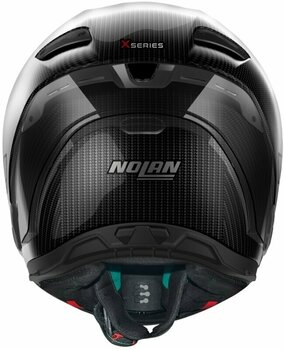 Helm Nolan X-804 RS Ultra Carbon Silver Edition Carbon Metal Silver XS Helm - 5