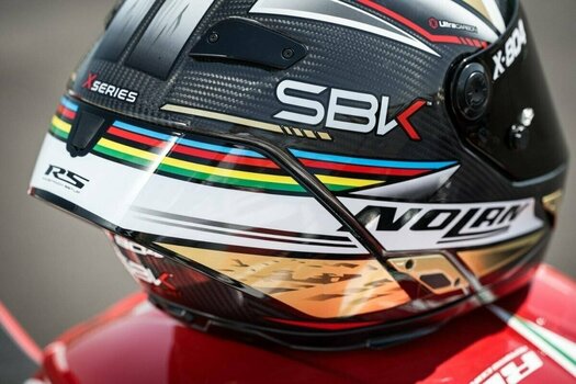 Casque Nolan X-804 RS Ultra Carbon Silver Edition Carbon Metal Silver XS Casque - 8