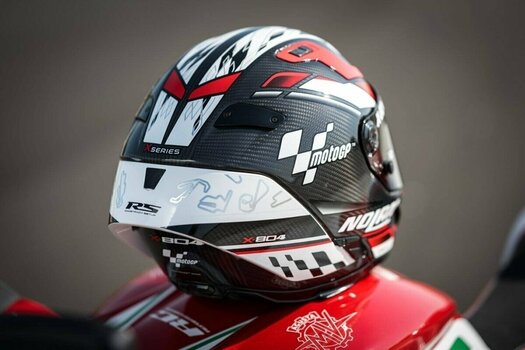 Helmet Nolan X-804 RS Ultra Carbon Silver Edition Carbon Metal Silver XS Helmet - 16