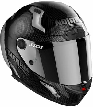 Helmet Nolan X-804 RS Ultra Carbon Silver Edition Carbon Metal Silver M Helmet - 4