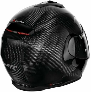 Helm Nolan X-1005 Ultra Carbon Dyad N-Com Carbon Glossy Black XS Helm - 5