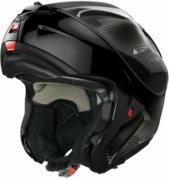 Helm Nolan X-1005 Ultra Carbon Dyad N-Com Carbon Glossy Black M Helm - 2