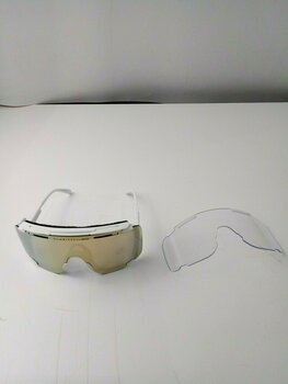 Outdoor Sunglasses POC Devour Glacial Hydrogen White/Clarity Define Spektris Amber Outdoor Sunglasses (Pre-owned) - 2