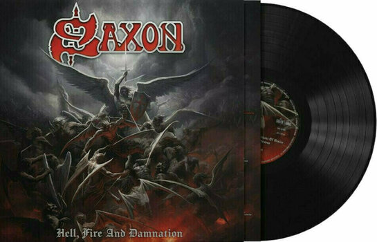 Vinyl Record Saxon - Hell, Fire And Damnation (LP) - 2