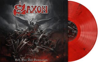 Disque vinyle Saxon - Hell, Fire And Damnation (Limited Edition) (Red Marble Coloured) (LP) - 1