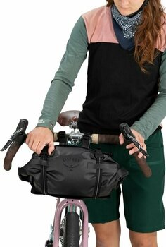 Cyklistická taška Osprey Escapist Handlebar Bag Black 10 L - 7