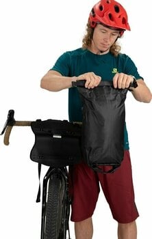 Borsa bicicletta Osprey Escapist Handlebar Bag Borsa da manubrio Black 10 L - 11