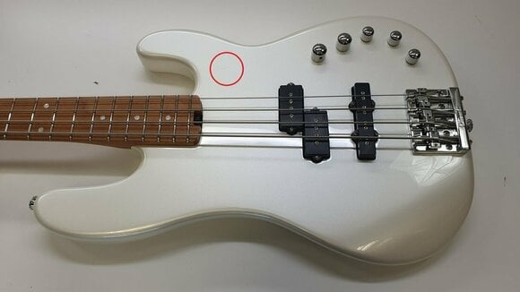 4-string Bassguitar Charvel Pro-Mod San Dimas Bass PJ IV Platinum Pearl (Pre-owned) - 2