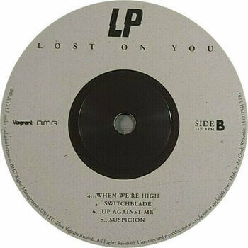Vinyl Record LP (Artist) - Lost On You (Opaque Gold Coloured) (2 x 12" Vinyl) - 8