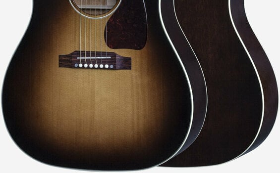 Dreadnought elektro-akoestische gitaar Gibson J-45 Standard Vintage Sunburst - 5