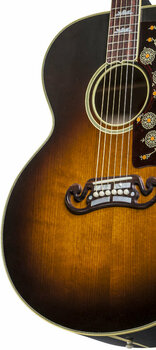 Elektroakustická gitara Jumbo Gibson SJ-200 Vintage Sunburst - 5