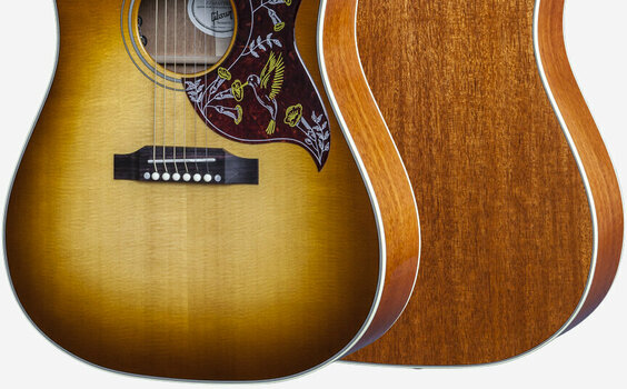 Guitare Dreadnought acoustique-électrique Gibson Hummingbird Heritage Burst - 5