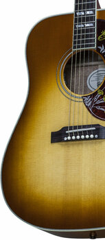 Guitare Dreadnought acoustique-électrique Gibson Hummingbird Heritage Burst - 7