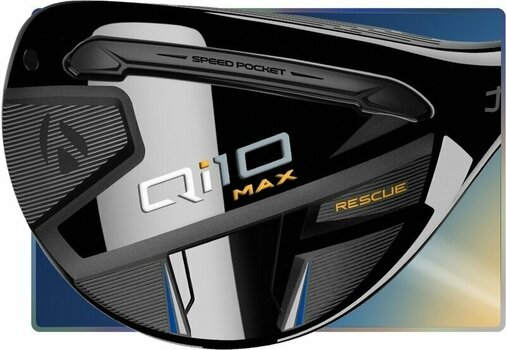 Golfklubb - Hybrid TaylorMade Qi10 Max Golfklubb - Hybrid Högerhänt Styv 20° - 8