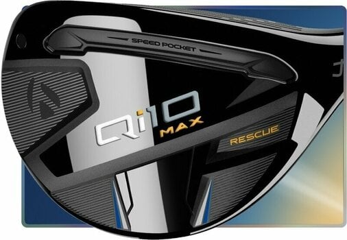 Golfclub - hybride TaylorMade Qi10 Max Golfclub - hybride Linkerhand Regulier 23° - 8