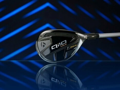 Club de golf - hybride TaylorMade Qi10 Max Club de golf - hybride Main droite 23° Stiff - 10