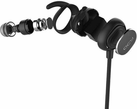Écouteurs intra-auriculaires sans fil QCY QY19 Phantom Black - 3