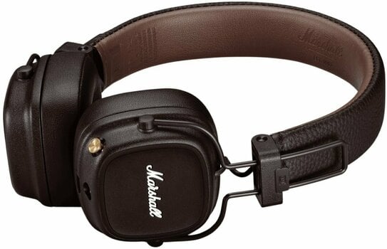 Wireless On-ear headphones Marshall MAJOR IV BT Brown - 2