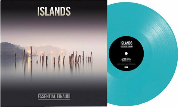Vinylskiva Ludovico Einaudi - Islands - Essential Einaudi (Turquoise Coloured) (2 LP) - 2