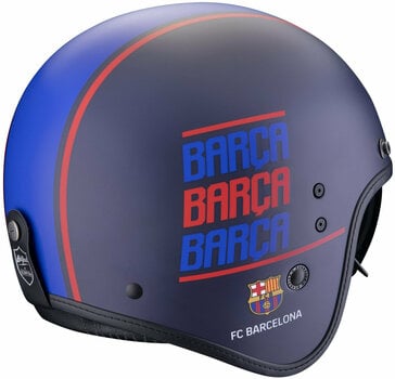 Helmet Scorpion BELFAST EVO FC BARCELONA Matt Blue S Helmet - 3