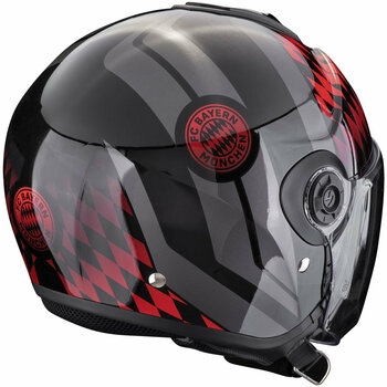 Helmet Scorpion EXO-CITY II FC BAYERN Black/Red 3XL Helmet - 3