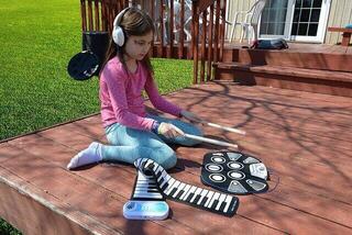 Teclado para niños Mukikim Rock and Roll It - Classic Piano Teclado para niños Black - 5