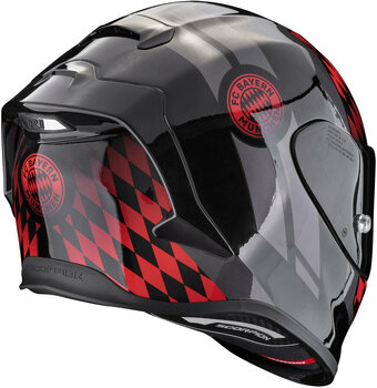 Helmet Scorpion EXO-R1 EVO AIR FC BAYERN Black/Red XS Helmet - 3