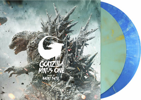 Vinyl Record Naoki Sato - Godzilla Minus One (Green and Blue Coloured) (2LP) - 2