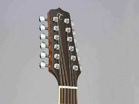 12 húros elektroakusztikus gitár Takamine EF400SC-TT Natural - 4