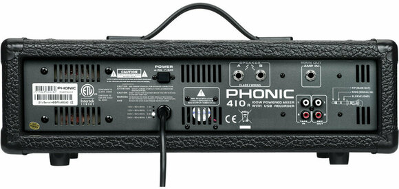 Tables de mixage amplifiée Phonic Powerpod 410R - 2