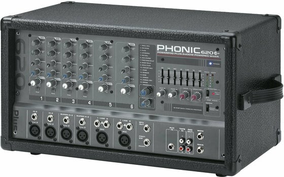 Tables de mixage amplifiée Phonic Powerpod 620 Plus - 3