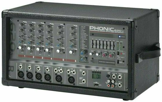 Tables de mixage amplifiée Phonic Powerpod 620R - 2