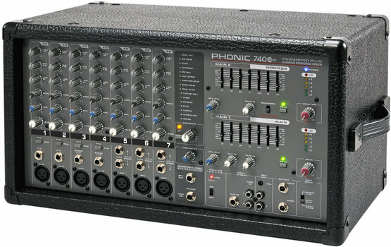Tables de mixage amplifiée Phonic Powerpod 740 Plus Tables de mixage amplifiée - 3