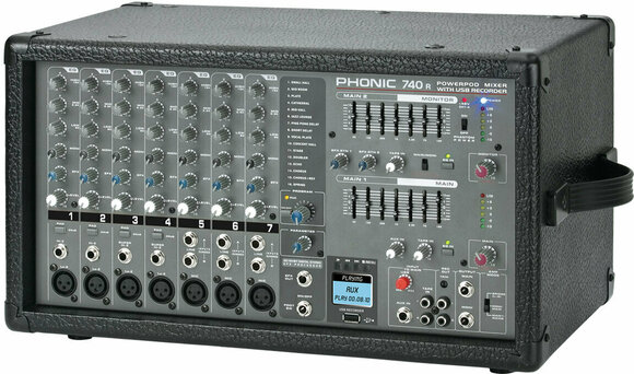 Tables de mixage amplifiée Phonic Powerpod 740R Tables de mixage amplifiée - 2