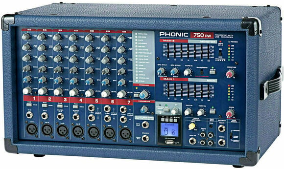 Tables de mixage amplifiée Phonic Powerpod 750RW Tables de mixage amplifiée - 3