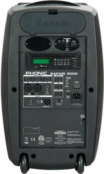 Bateriový PA systém Phonic Safari 3000 Bateriový PA systém - 3