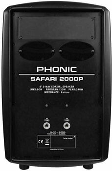 Pasivni zvučnik Phonic Safari 2000P Pasivni zvučnik - 3