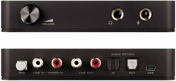 USB audio prevodník - zvuková karta Creative Sound Blaster X-FI HD - 4