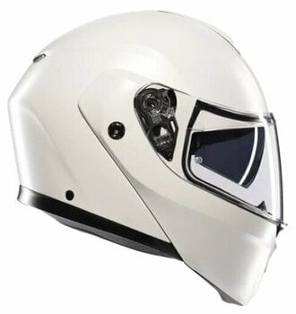 Helmet AGV Streetmodular Matt Materia White L Helmet - 3